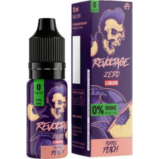 REVOLTAGE E-Liquid Purple Peach 10ml 0mg/ml