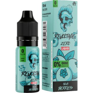 REVOLTAGE E-Liquid Aqua Berries 10ml 0mg/ml