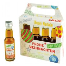 Weisenbach Frohe Weihnachten Lebkuchen Likör 4x20ml