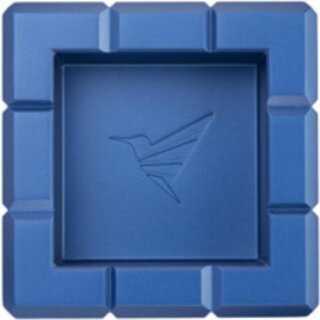 COLIBRI Cigarrenascher Heritage Cube blau 4 Ablg.