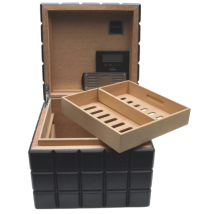 Colibri Desktop Humidor Heritage Cube schwarz