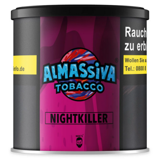 Al Massiva Wasserpfeifentabak Nightkiller (Waldbeere, Maulbeere) 200g