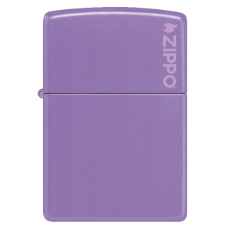 Zippo Smoky Lavender mit Logo 60007432