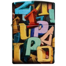 Zippo Abstract Letters 60007394