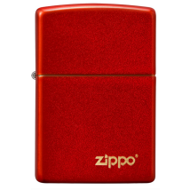 Zippo Metallic Red mit Logo 60005762